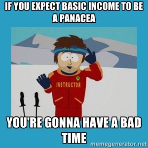 Basic Income Bad Time